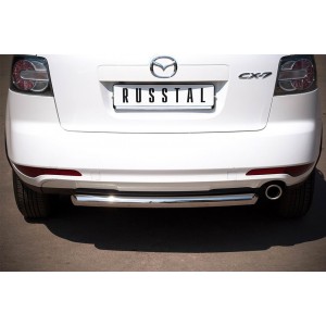 Руссталь MC7Z-000648 защита заднего бампера d63 на Mazda CX-7 2010-2013