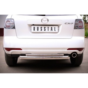 Руссталь MC7Z-000650 защита заднего бампера d76/42 (дуга) на Mazda CX-7 2010-2013