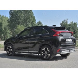 Руссталь MEZ-003050 защита заднего бампера d63 дуга на Mitsubishi Eclipse Cross 2018- 