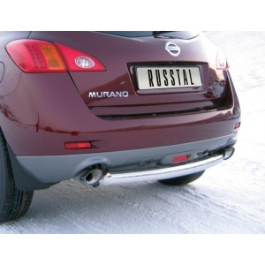 Руссталь NMZ-010313 защита заднего бампера d63 на Nissan Murano 2010-