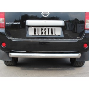 Руссталь NNZ-000354 защита заднего бампера d76 на Nissan Pathfinder 2010-2013