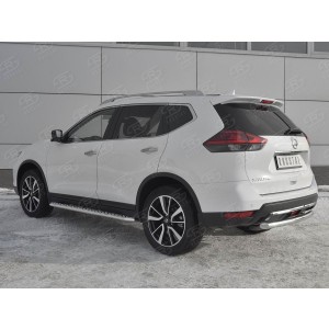 Руссталь NXZ-003160 защита заднего бампера d63 дуга на Nissan X-Trail (T32) 2018-