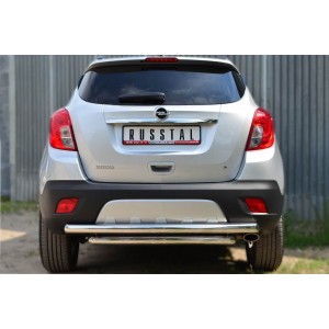 Руссталь OMZ-001358 защита заднего бампера d63 (дуга) d63 (дуга) на Opel Mokka 2013