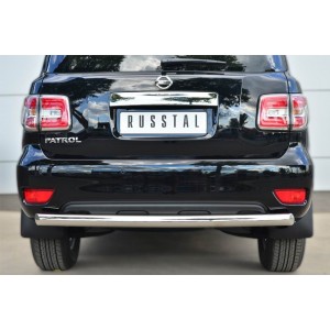 Руссталь PATZ-001733 защита заднего бампера d76 (дуга) на Nissan Patrol 2014-