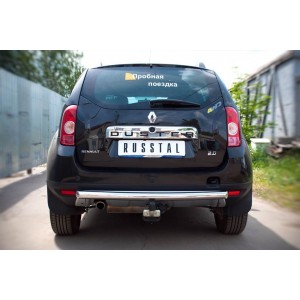 Руссталь RD4Z-000443 защита заднего бампера d63 (дуга) на Renault Duster 4x4 2011-2014