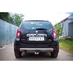 Руссталь RD4Z-000444 защита заднего бампера d42 (дуга) на Renault Duster 4x4 2011-2014