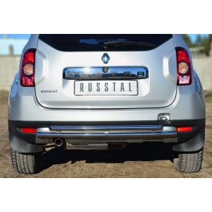Руссталь RD4Z-001542 защита заднего бампера d42 (дуга) d42 (дуга) на Renault Duster 4x4 2011-2014
