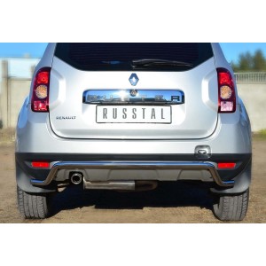 Руссталь RD4Z-001543 защита заднего бампера d42 волна на Renault Duster 4x4 2011-2014