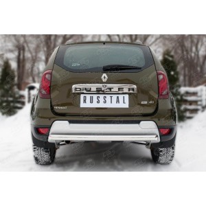 Руссталь RDZ-002184 защита заднего бампера d63 (дуга) на Renault Duster 2015-