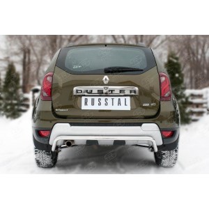 Руссталь RDZ-002186 защита заднего бампера d42 (волна) на Renault Duster 2015-
