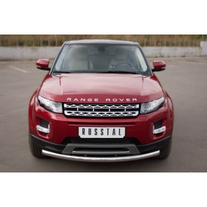 Руссталь REPZ-000800 защита переднего бампера D63 на Land Rover Range Rover Evoque Prestige U Pure 2011-