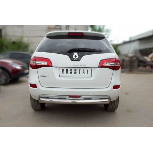 Руссталь RKZ-000590 защита заднего бампера d 76 на Renault Koleos 2012-