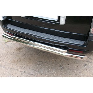 Руссталь RRZ-000333 защита заднего бампера d76/d42 на Land Rover Range Rover