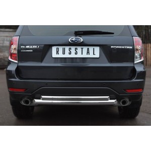 Руссталь SFRZ-001006 защита заднего бампера d63/42 (дуга) на Subaru Forester 2008-2012