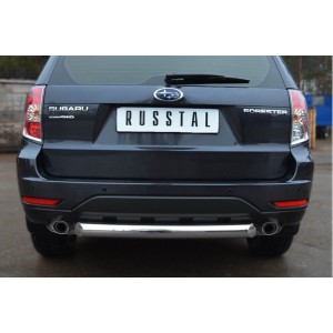 Руссталь SFRZ-001007 защита заднего бампера d76 (дуга) на Subaru Forester 2008-2012