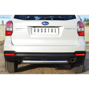 Руссталь SUFT-001603 защита заднего бампера d63 (дуга) на Subaru Forester 2013-