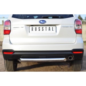 Руссталь SUFT-001605 защита заднего бампера d76 (дуга) на Subaru Forester 2013-