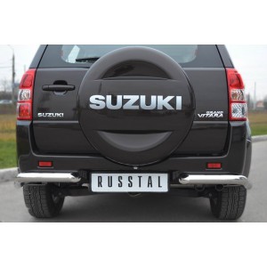 Руссталь SVZ-001098 защита заднего бампера уголки d63 на Suzuki Grand Vitara 5 дв. 2012-