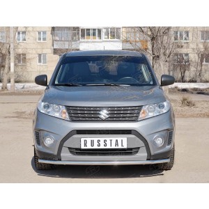 Руссталь SVZ-002636 защита переднего бампера d42 секции на Suzuki Vitara 2015-