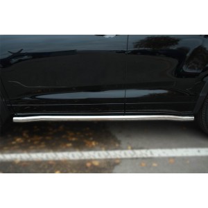 Руссталь THRT-001922 пороги труба d63 (со скругленными торцами) на Toyota Highlander 2014