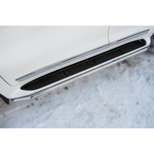 Руссталь TLCT-002165 защита порогов d42 на Toyota Land Cruiser 200 2015-