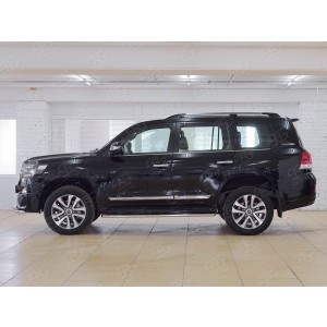 Руссталь TLCT-002560 защита порогов d42 на Toyota Land Cruiser 200 2015 Executive