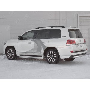 Руссталь TLCZ-002907 защита заднего бампера d76 дуга на Toyota LC 200 2017 Excalibur