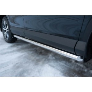 Руссталь TR4T-0021971 пороги труба d63 (со скошенными торцами) на Toyota RAV4 2015