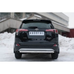 Руссталь TR4Z-002200 защита заднего бампера d63 (дуга) на Toyota RAV4 2015