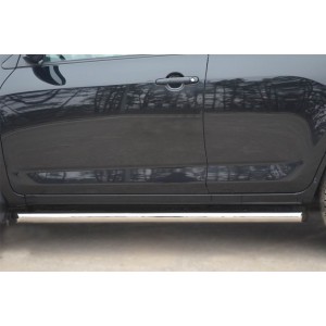 Руссталь TRT-1001451 пороги труба d63 (со скошенными торцами) на Toyota RAV 4 2010-2012