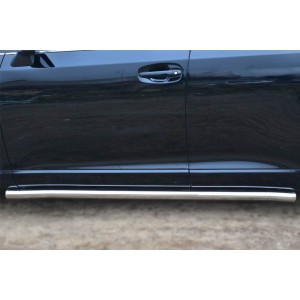 Руссталь TVT-0014783 пороги труба d63 (со скругленными торцами) на Toyota Venza 2013-