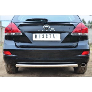 Руссталь TVZ-001482 защита заднего бампера d63 (дуга) на Toyota Venza 2013-