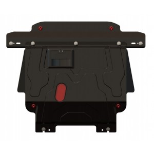 Защита картера и КПП сталь 2 мм Шериф 08.1301 Ford Fiesta 2001–2008