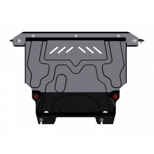Защита картера и КПП сталь 2 мм Шериф 08.2526 Ford Fiesta 2008–2013