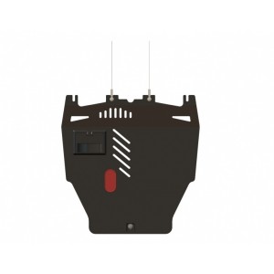 Защита картера и КПП сталь 2 мм Шериф 09.0970 Honda Civic hatchback 2006–2012