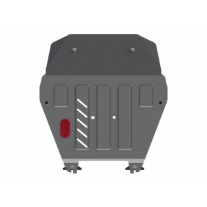 Защита картера и КПП алюминий 5 мм Шериф 09.2693 Honda Ridgeline 2009–2014