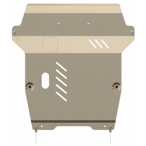 Защита картера и КПП алюминий 5 мм Шериф 23.0966 Suzuki SX4 2006–2013