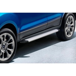Slitkoff AL-FES1702 пороги алюминиевые "Optima Silver" 1600 серебристые Ford EcoSport (2017)