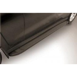 Slitkoff AL-Hav2001 пороги алюминиевые "Optima Black" 1700 черные Haval H2
