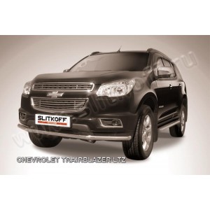 Slitkoff CHTB12-005 защита переднего бампера d57 Chevrolet Trailblazer (2012)