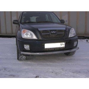 Slitkoff CT005 защита переднего бампера d57 Chery Tiggo