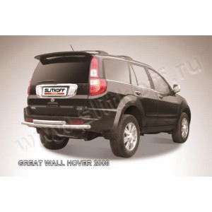 Slitkoff GWHN012 защита заднего бампера d57+ d57 двойная Great Wall Hover 2008
