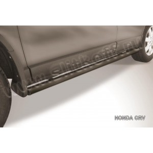 Slitkoff HCRV008B защита порогов d57 труба черная Honda CR-V (2009)