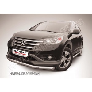 Slitkoff HCRV13-002 защита переднего бампера d76 Honda CR-V (2013) (2L)