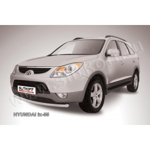 Slitkoff Hi55-003 защита переднего бампера d57 Hyundai ix-55