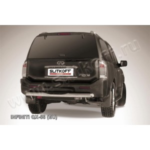 Slitkoff IN.QX007 защита заднего бампера d76 с проступью Infiniti QX-56