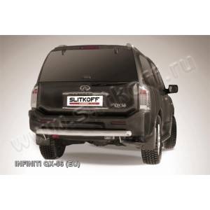 Slitkoff IN.QX008 защита заднего бампера d76 Infiniti QX-56