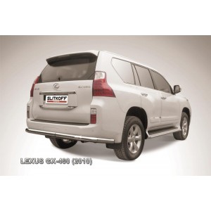 Slitkoff LGX015 защита заднего бампера d76 Lexus GX460 (2010)