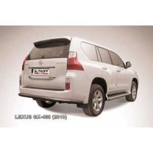 Slitkoff LGX015B защита заднего бампера d76 черная Lexus GX460 (2010)