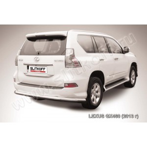 Slitkoff LGX13-009 защита заднего бампера d76 Lexus GX460 (2013)